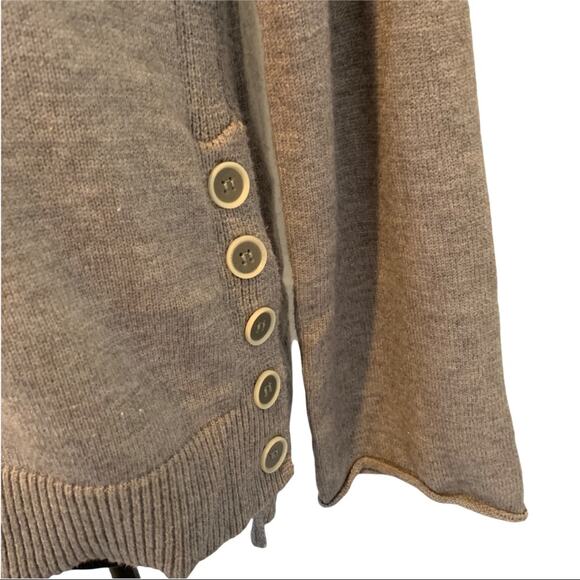 NWT Chelsea & Theodore SM Boat neck Sweater Side button - Picture 4 of 8